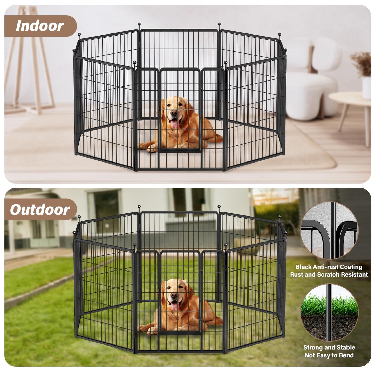 Simple Deluxe Dog Playpen