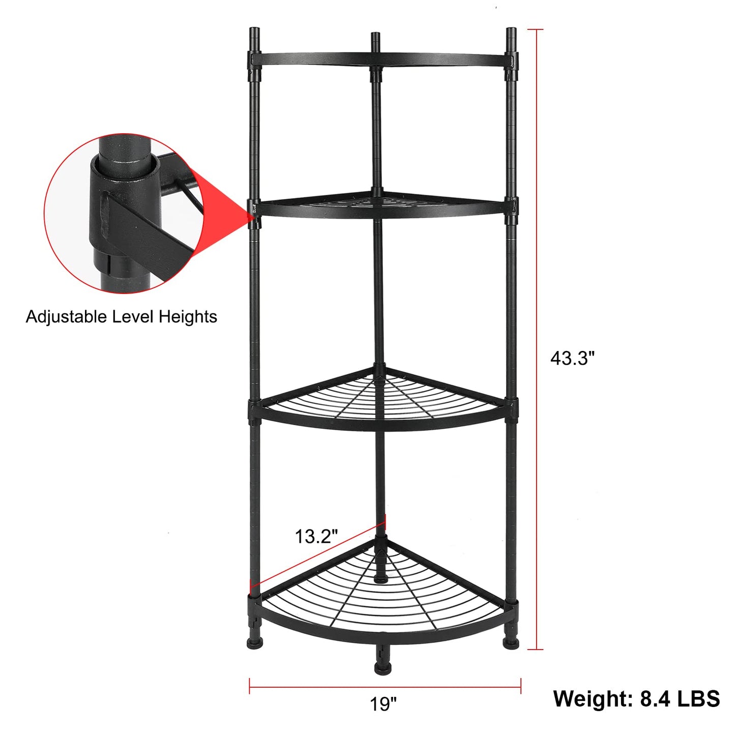 YSSOA Heavy Duty Storage Shelving Unit