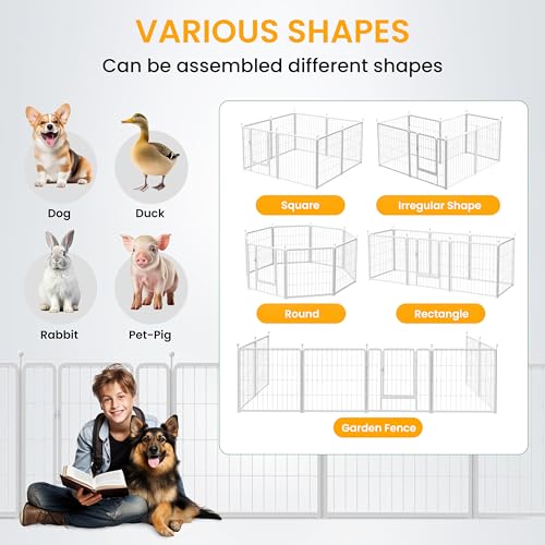 HealSmart Plastic/Metal Dog Playpen