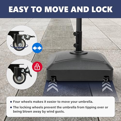 YSSOA Umbrella Base Heavy Duty Stand