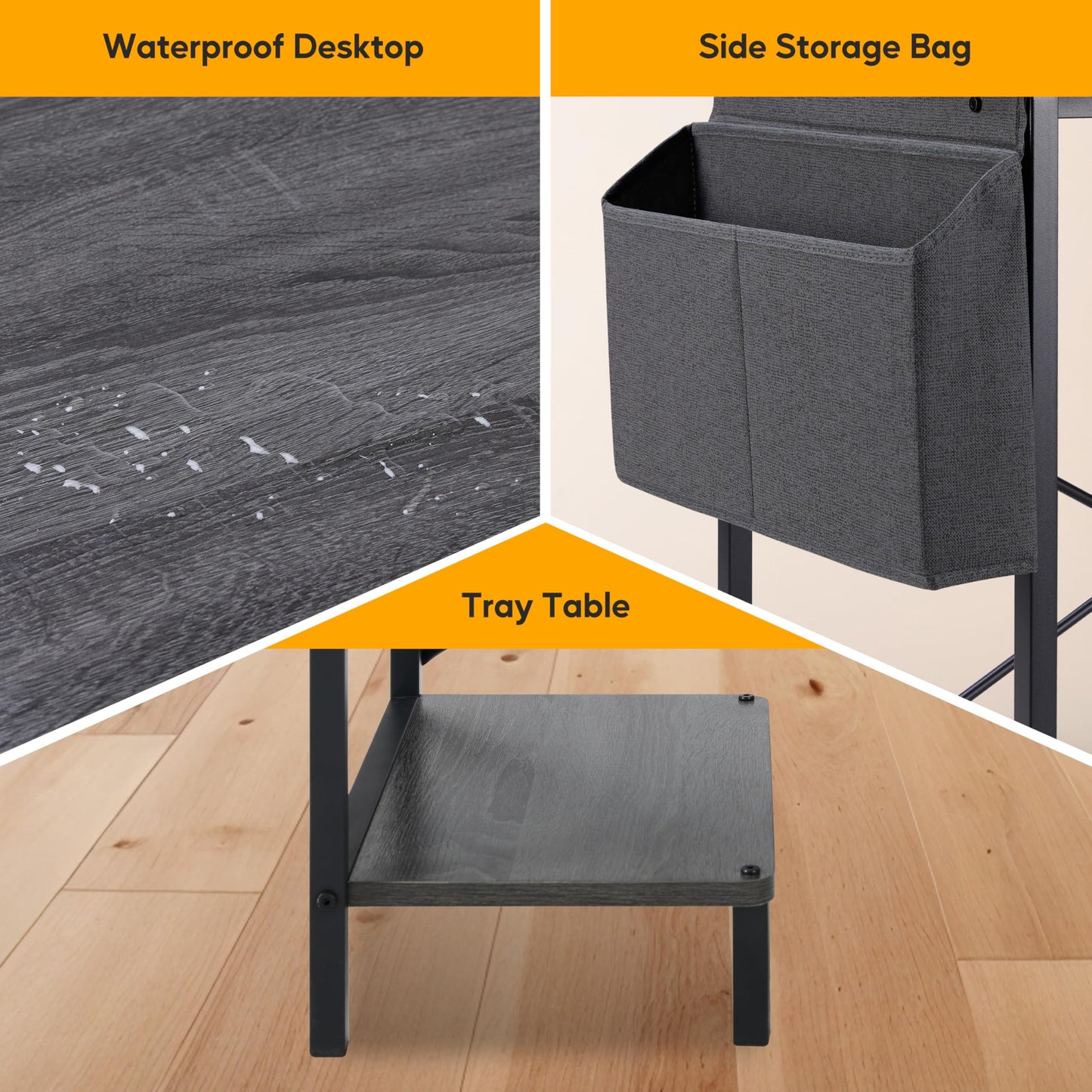 HealSmart L Shape Office Desk
