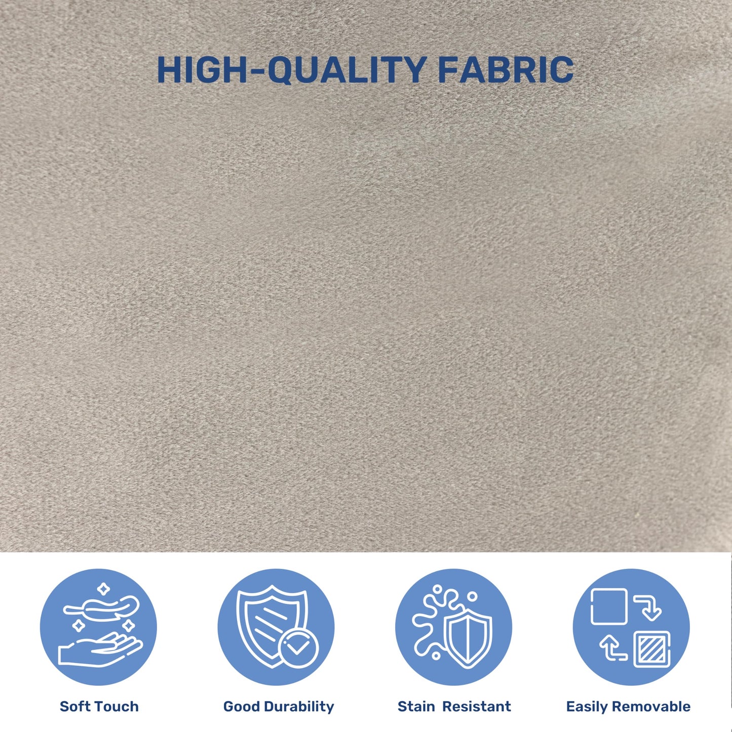 InfiniPower 3FT Bean Bag Chair, Comfy Beanbag Chairs for Adults with Memory Foam Filled, Lazy Sofa for Living Room Bedroom, Machine Washable Cover