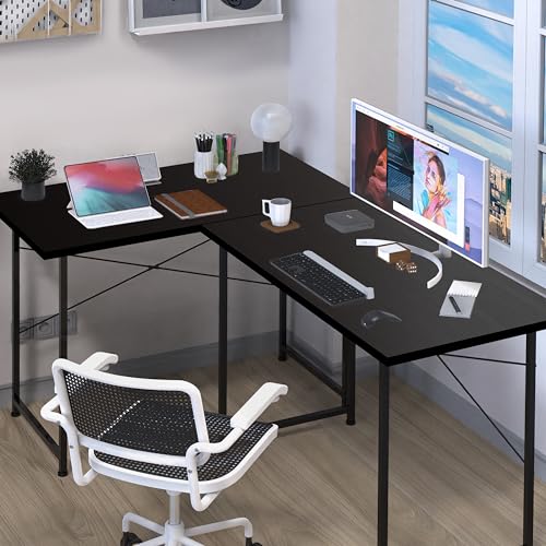 YSSOA Work Study Writing Student Kids Bedroom Wood Modern Simple Table with Headphone Hooks