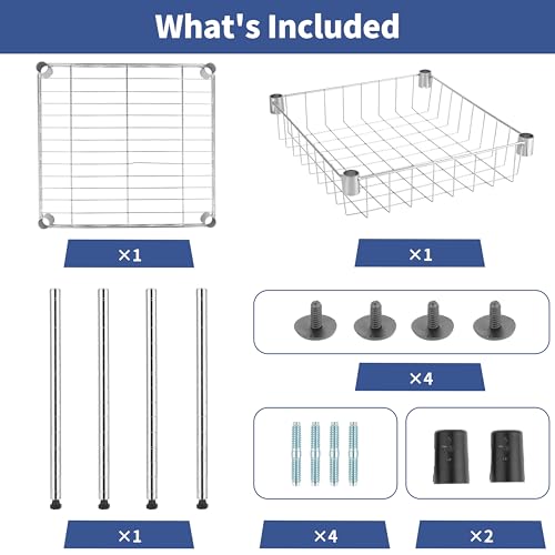 HealSmart Heavy Duty Storage Shelves