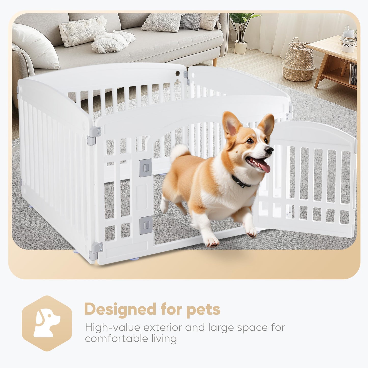 Simple Deluxe Dog Playpen