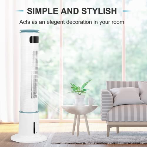 Simple Deluxe Oscillating Tower Fan