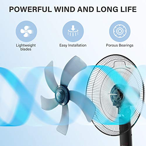 Simple Deluxe Pedestal Stand Fan