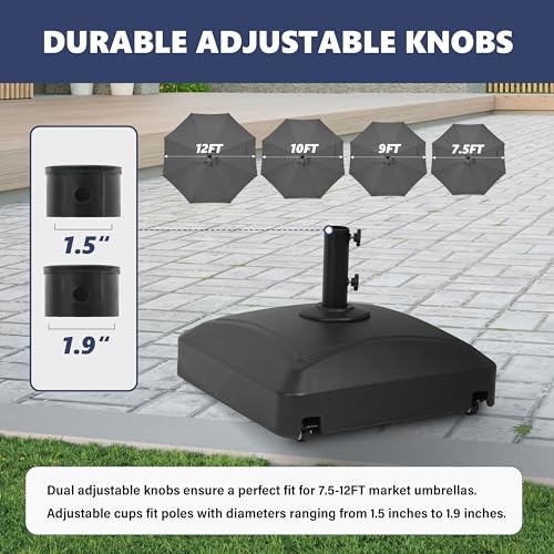 YSSOA Umbrella Base Heavy Duty Stand