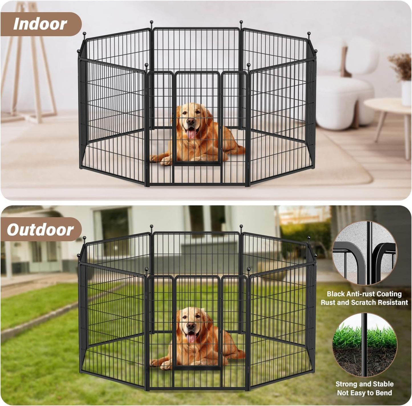 Simple Deluxe Dog Playpen
