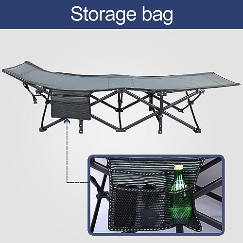 YSSOA Folding Camping Cot with Storage Bag for Adults