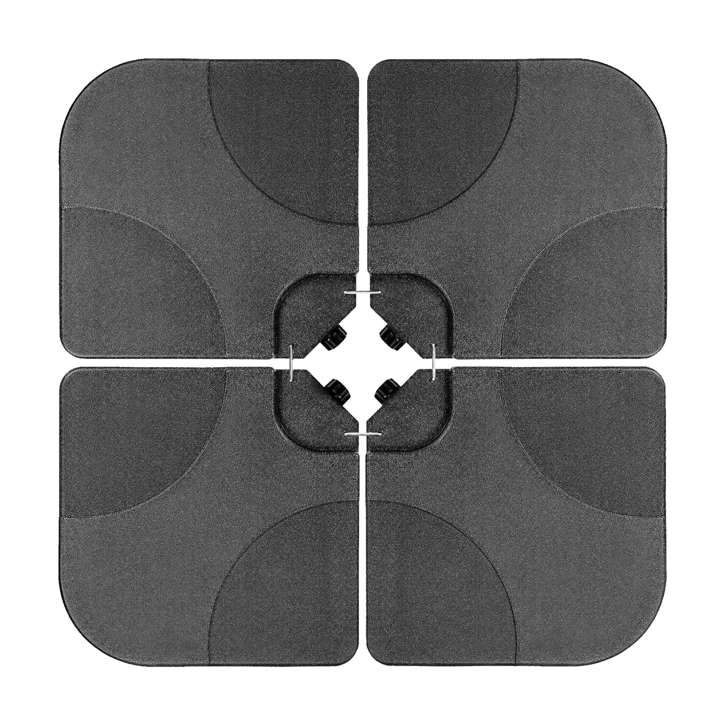 InfiniPower Outdoor Patio Umbrella Table Umbrellas with Push Button Tilt/Crank, UV Protection Waterproof for Garden Deck Backyard Pool,