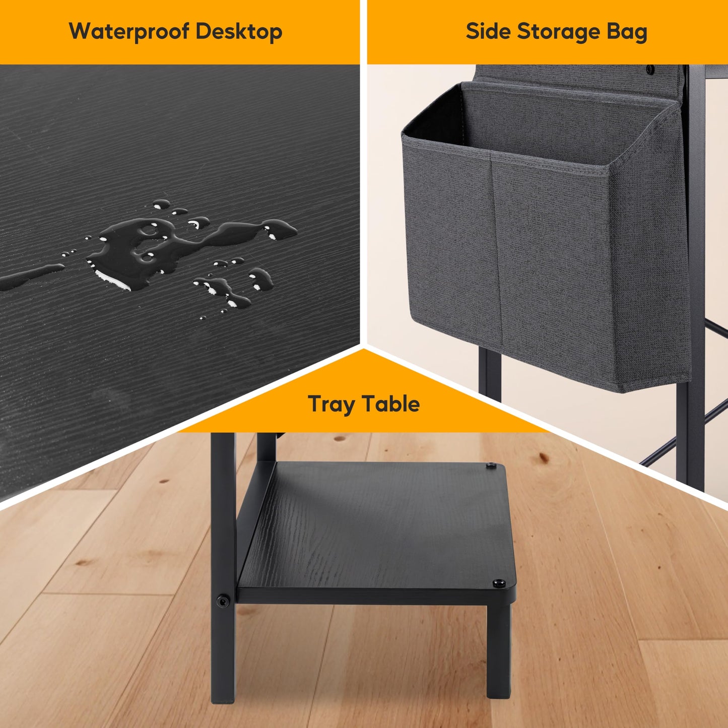 HealSmart L Shape Office Desk