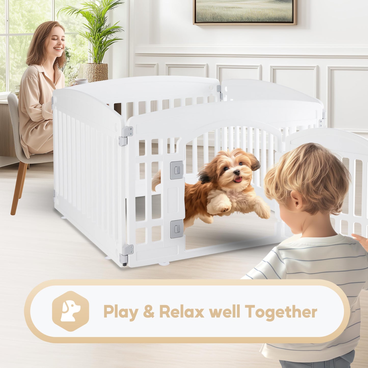 Simple Deluxe Dog Playpen