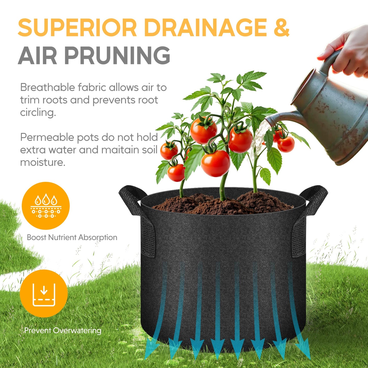 YSSOA with Pruner, 300G Thickened Nonwoven