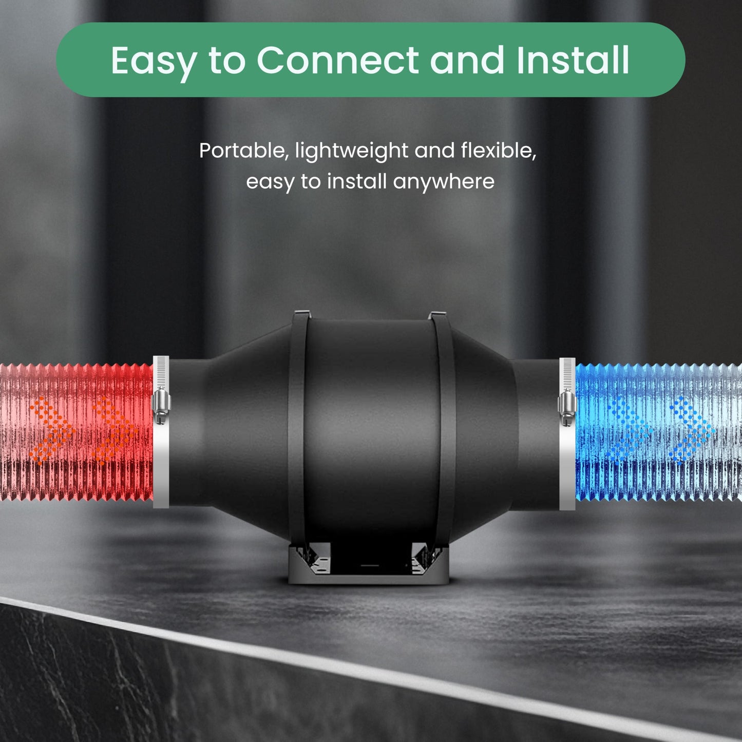 InfiniPower Protection, 25-Feet Long for Heating Cooling Ventilation and Exhaust