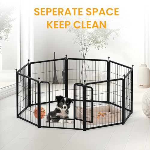 HealSmart Plastic/Metal Dog Playpen