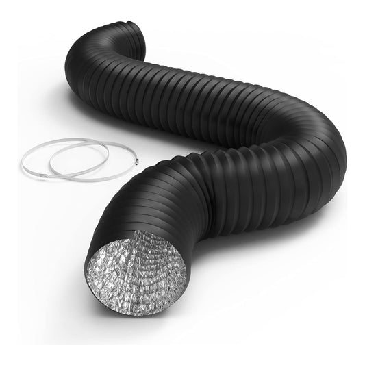 Simple Deluxe Aluminum Ducting and Adjustable Duct Clamps