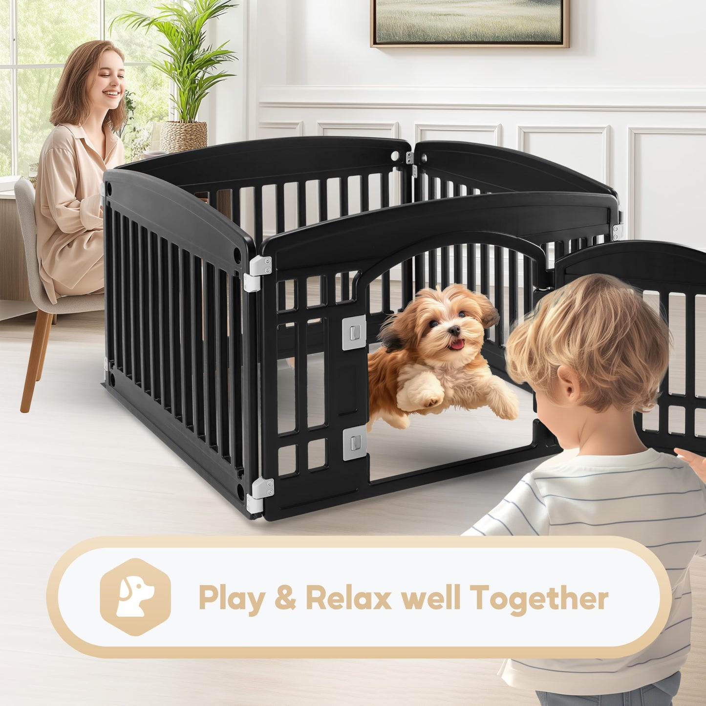 Simple Deluxe Dog Playpen
