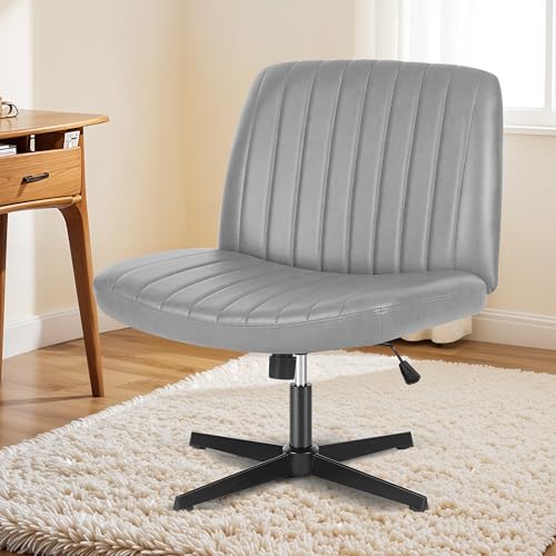 Simple Deluxe Vanity Chair with Back Criss Cross Chair with Back Home Office Desk Vanity Chairs