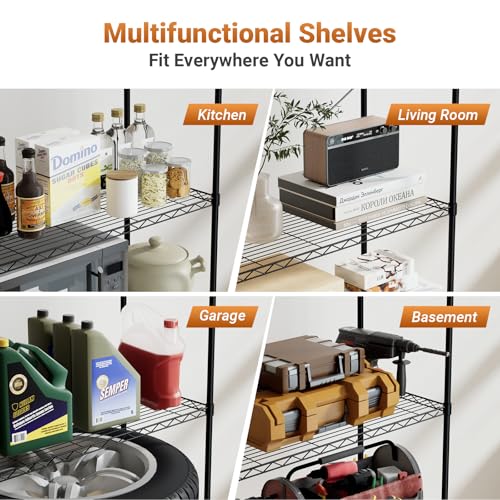 YSSOA Heavy Duty Storage Shelving Unit