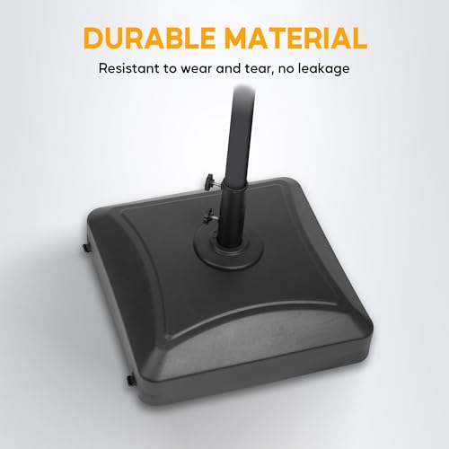 HealSmart 24.2 lbs Heavy Duty Umbrella Base