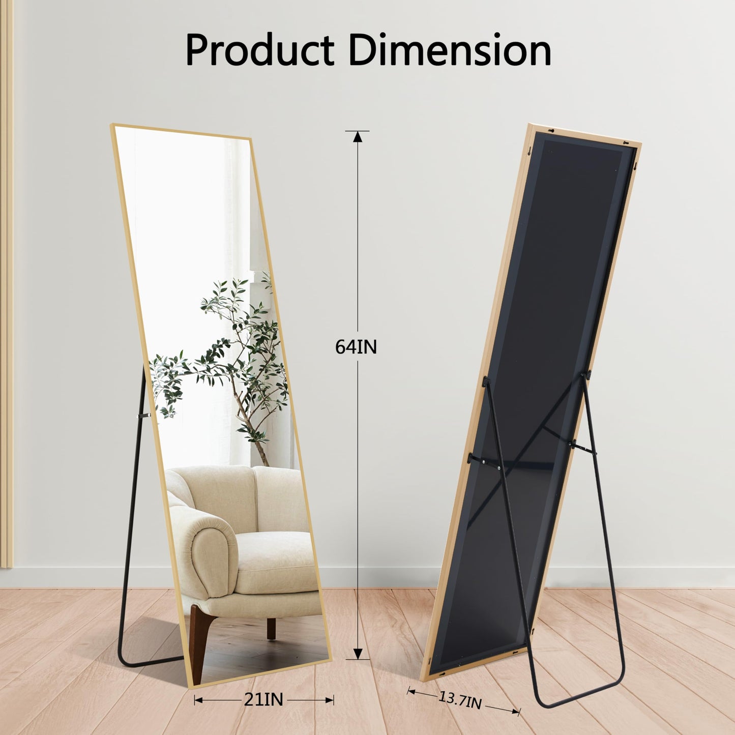 Simple Deluxe Mirror for Bedroom Room Décor