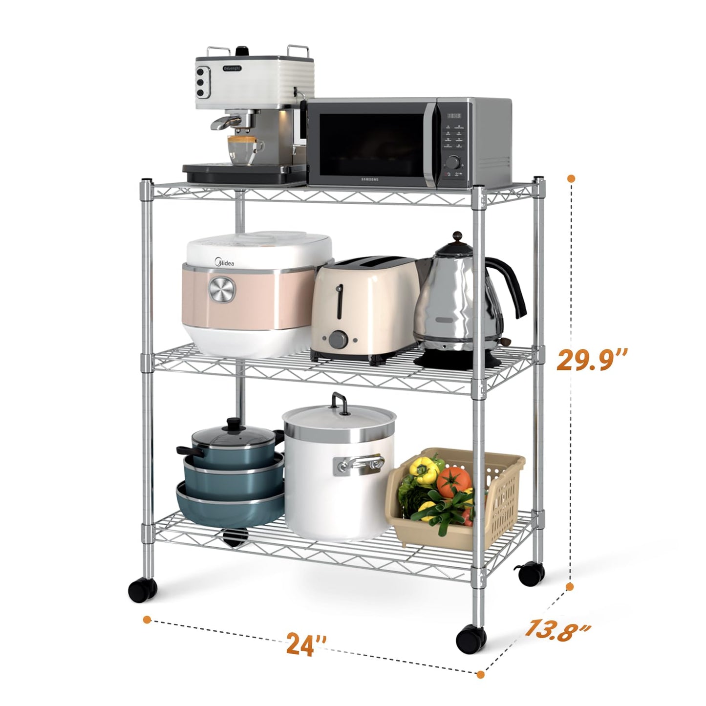 YSSOA Heavy Duty Storage Shelving Unit