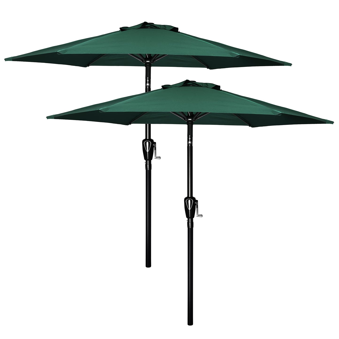 Simple Deluxe Patio Umbrella Outdoor Table Market Yard Umbrella with Push Button