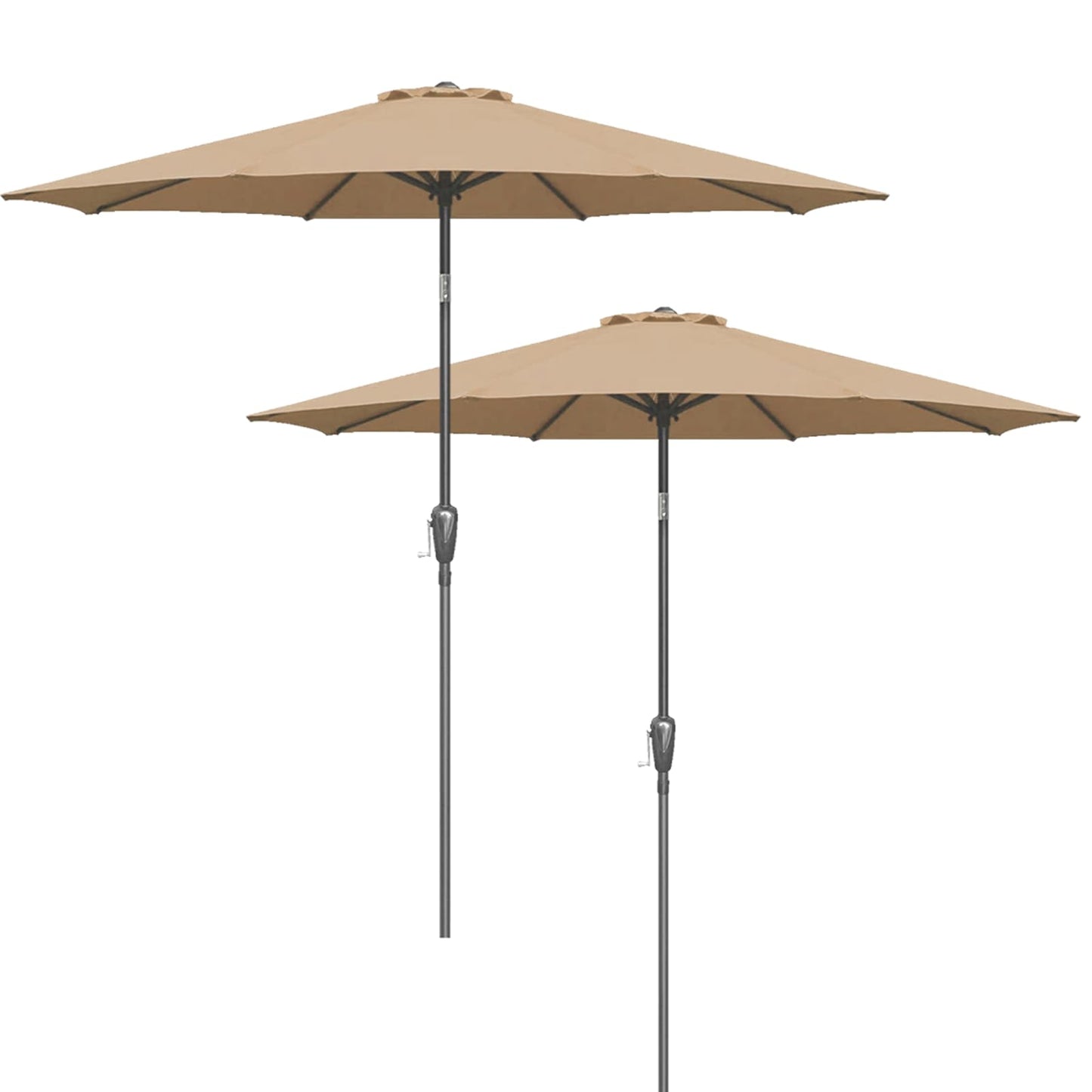 YSSOA Fillable Mobile Offset Patio Base Heavy Duty Market Cantilever Umbrella Stand Square