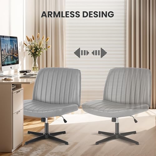 Simple Deluxe Vanity Chair with Back Criss Cross Chair with Back Home Office Desk Vanity Chairs