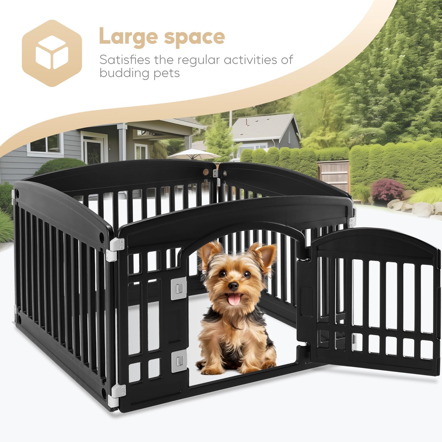 Simple Deluxe Dog Playpen