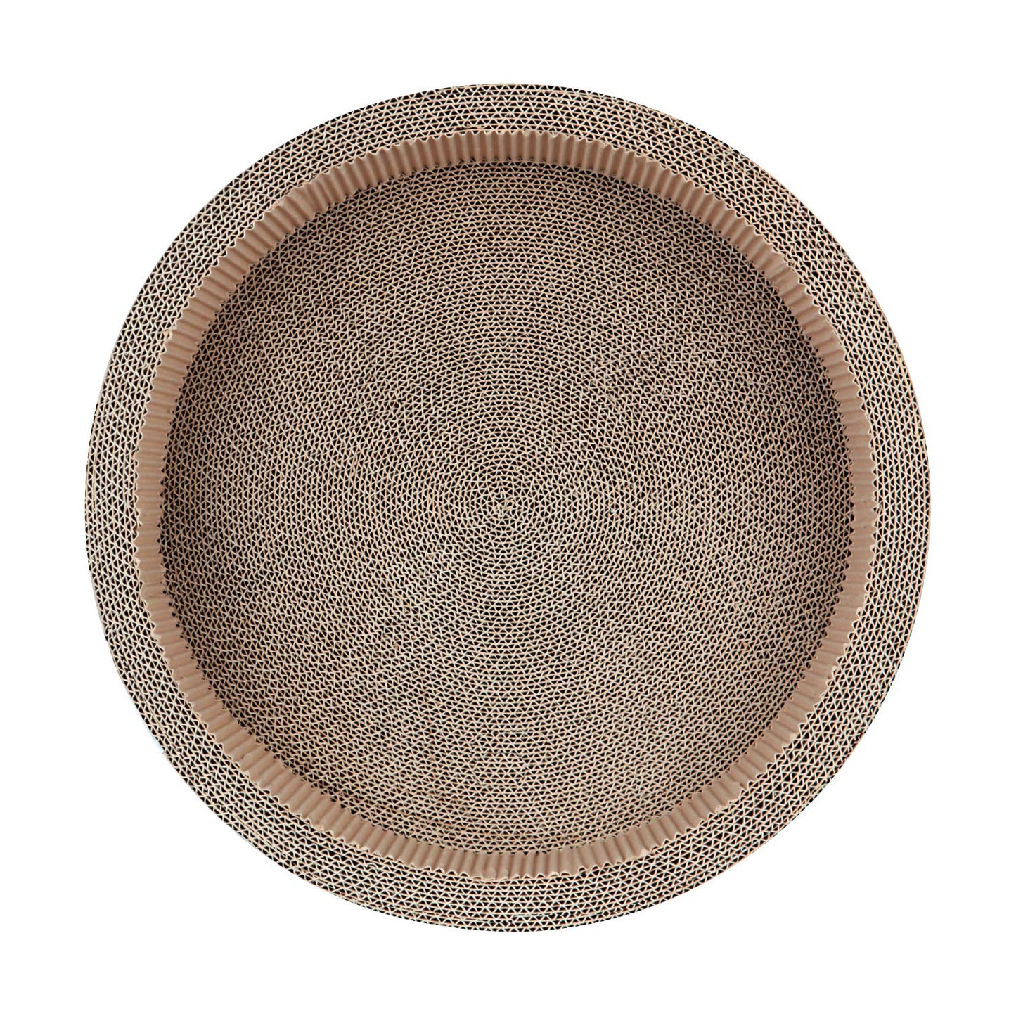 2 in 1 Cat Scratcher Cardboard Lounge Bed, Cat Scratching Pad, Durable Board Pads Prevents Furniture Damage,Large