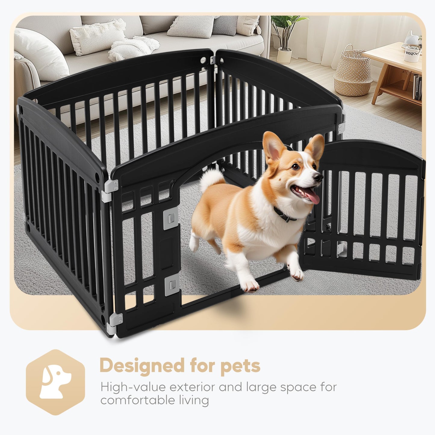 Simple Deluxe Dog Playpen