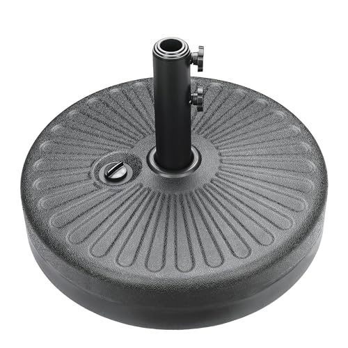 HealSmart 24.2 lbs Heavy Duty Umbrella Base