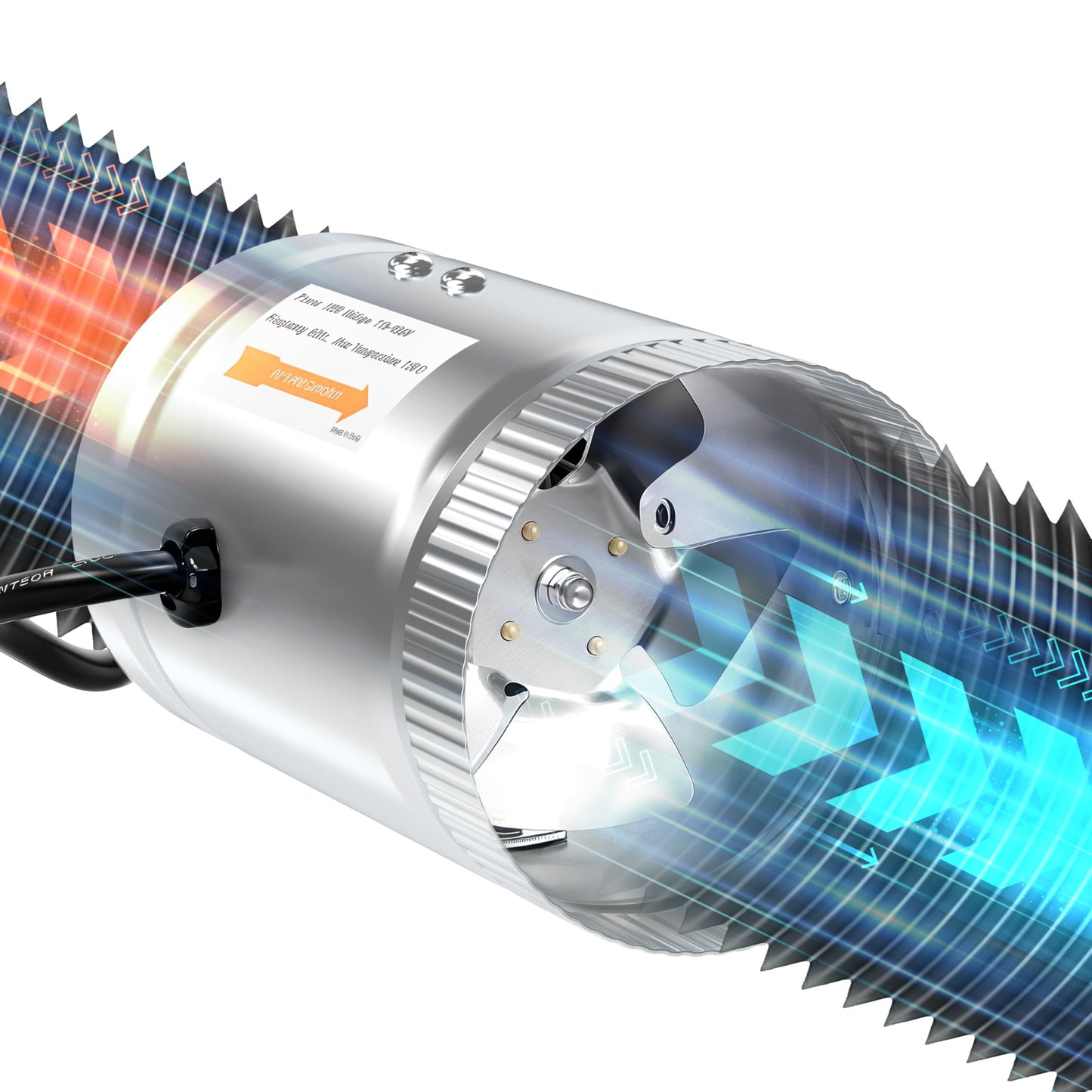 iPower Inline Booster Duct Fan