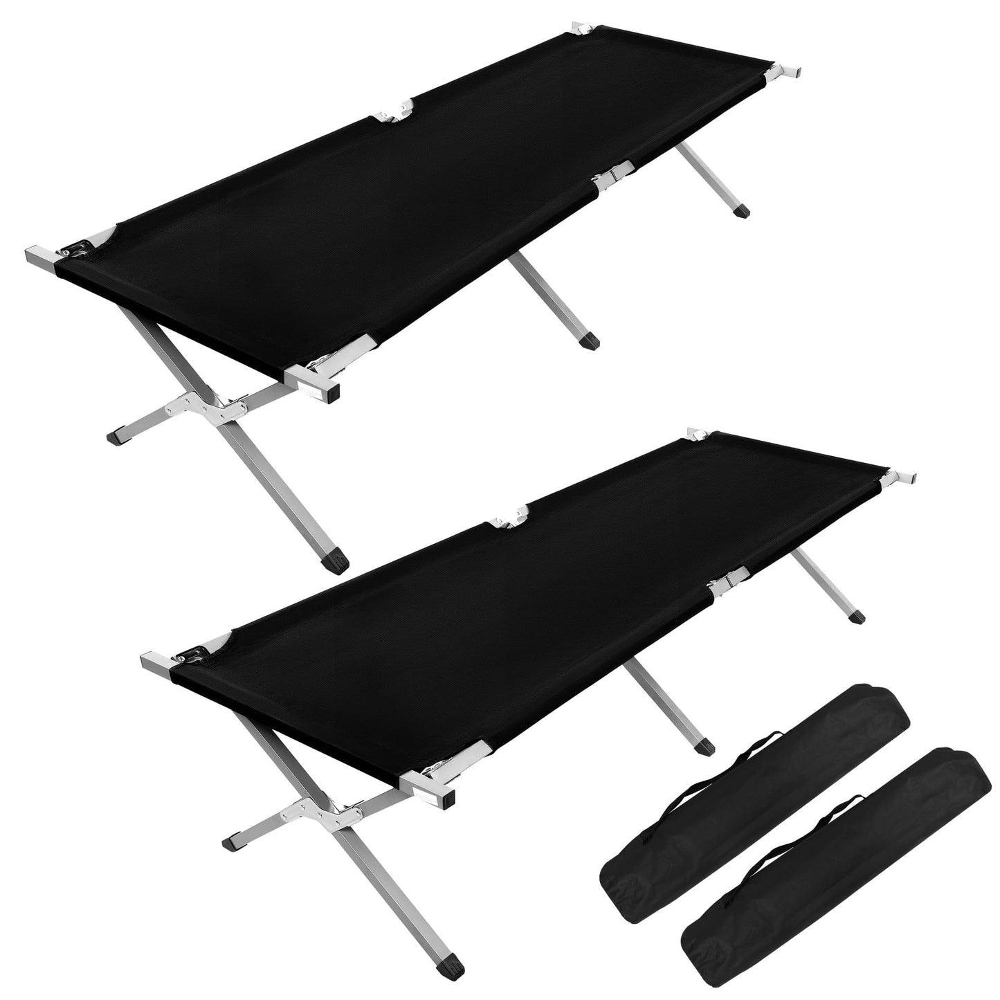 YSSOA Folding Camping Cot with Storage Bag for Adults