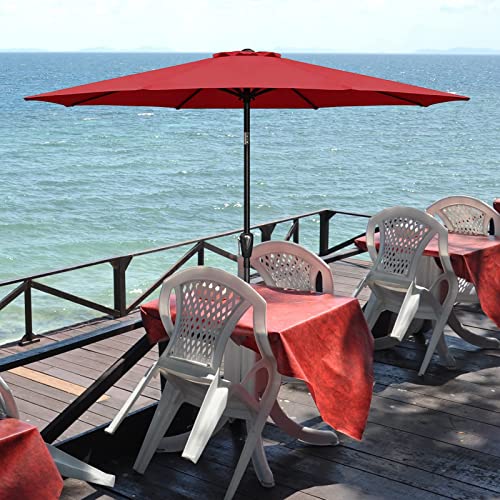 YSSOA Fillable Mobile Offset Patio Base Heavy Duty Market Cantilever Umbrella Stand Square