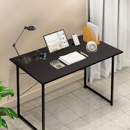 YSSOA Work Study Writing Student Kids Bedroom Wood Modern Simple Table with Headphone Hooks