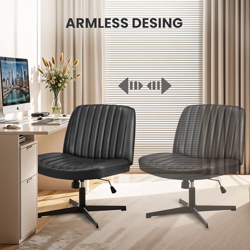 Simple Deluxe Vanity Chair with Back Criss Cross Chair with Back Home Office Desk Vanity Chairs