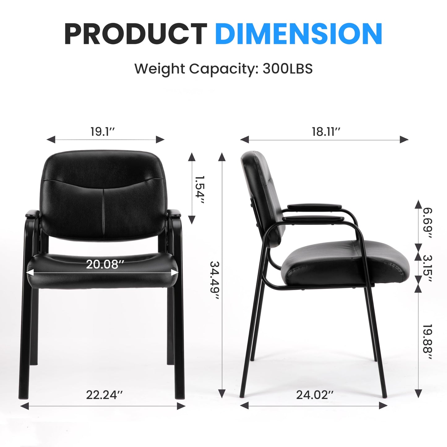 Simple Deluxe Guest Waiting Room Office Chairs