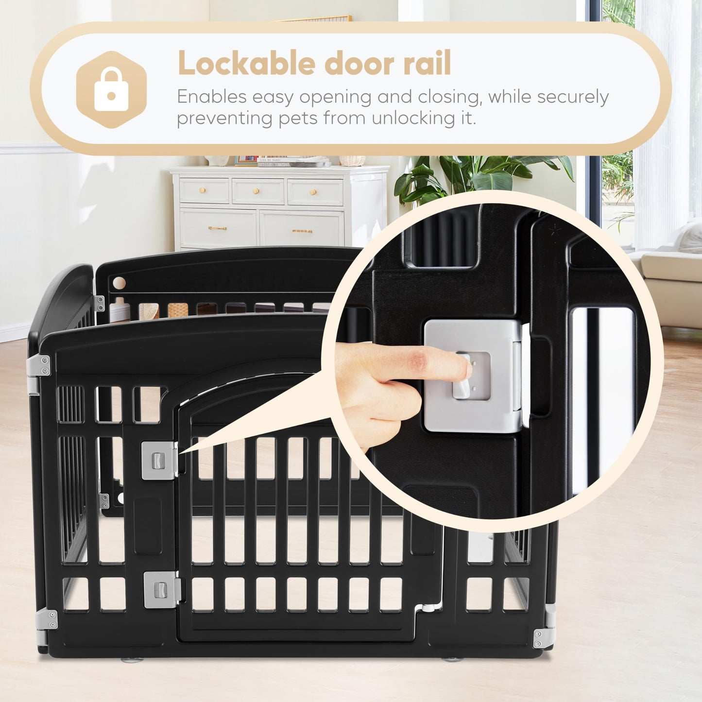 Simple Deluxe Dog Playpen
