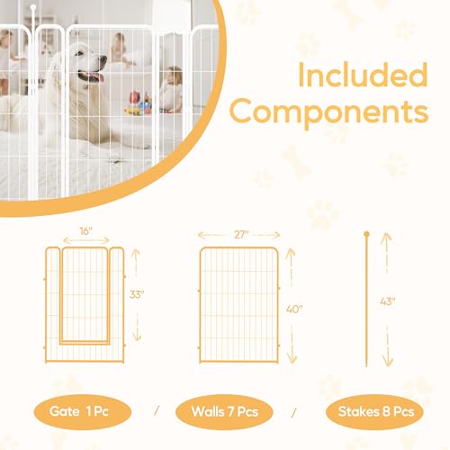 HealSmart Dog Playpen Indoor