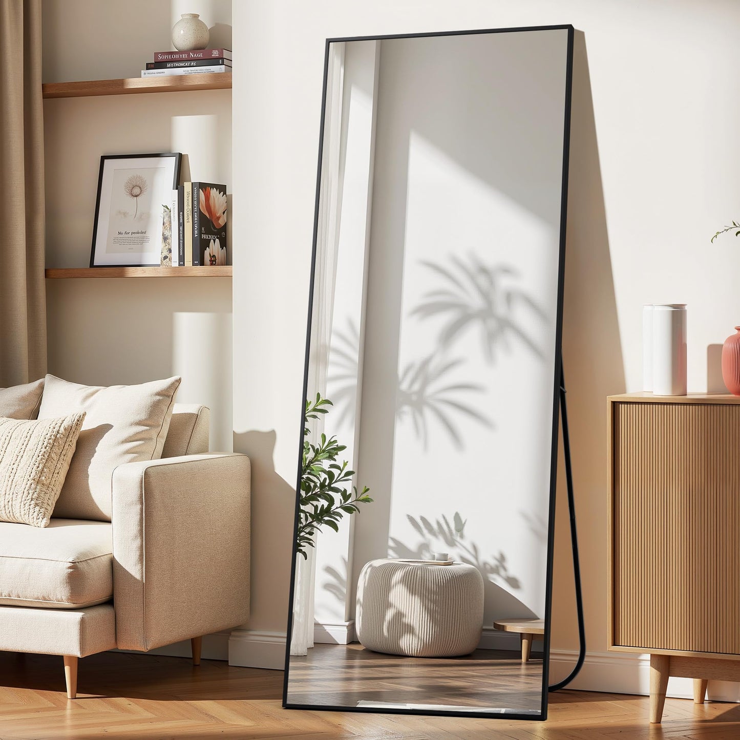 Simple Deluxe Arched Wall Mirror Full Length