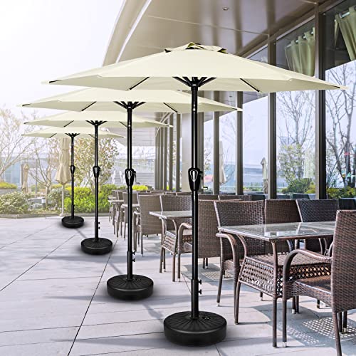 Simple Deluxe Patio Umbrella Outdoor Table Market Yard Umbrella with Push Button