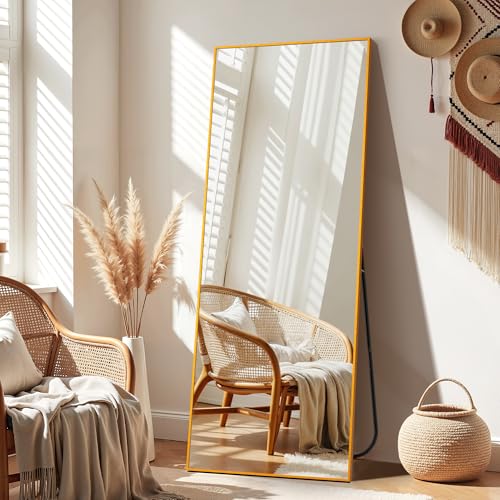 Simple Deluxe Arched Full Length Mirror