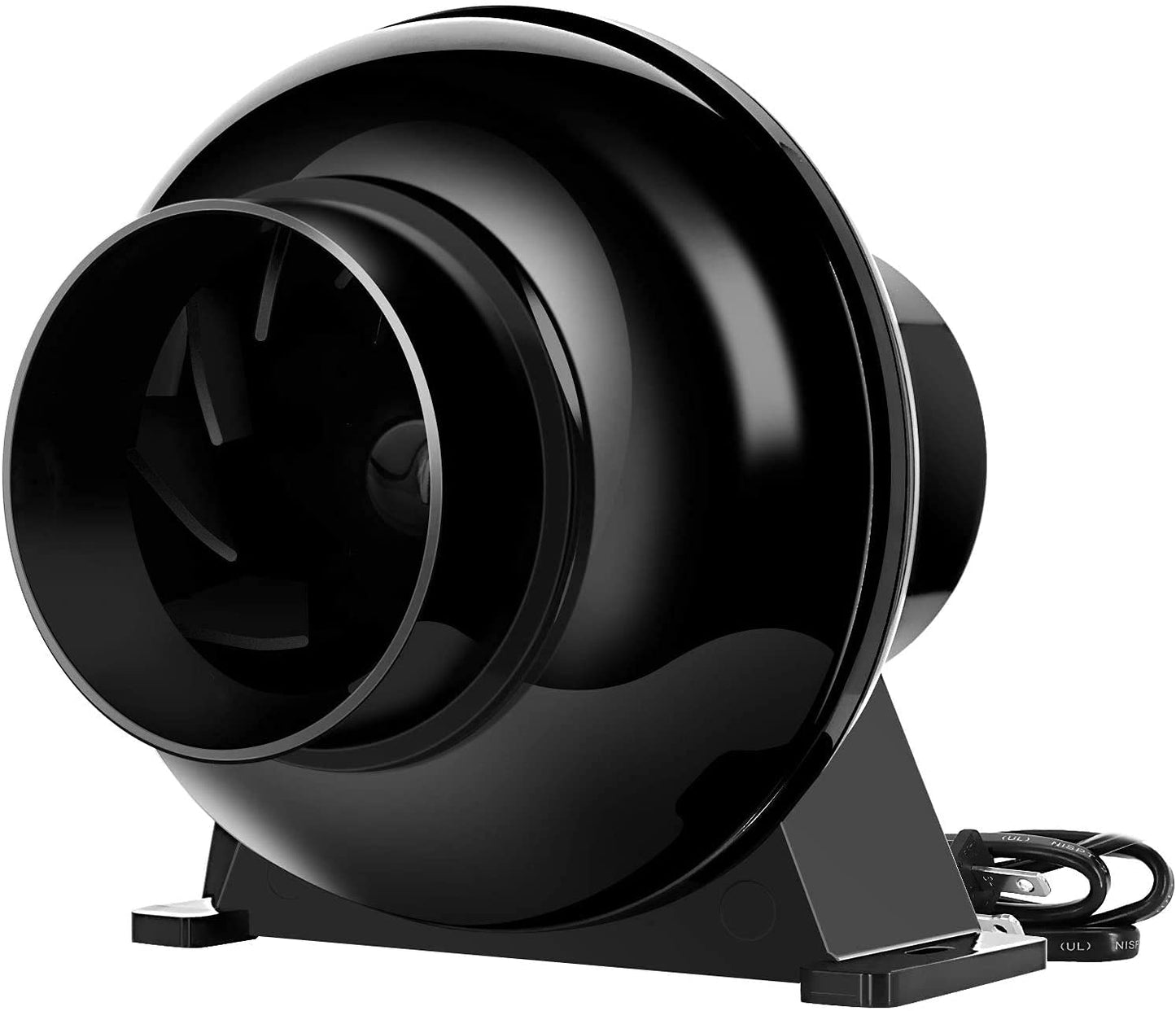 iPower Inline Fan Circulation Vent Blower and Air Carbon Filter Ducting Combo for Grow Tent Ventilation