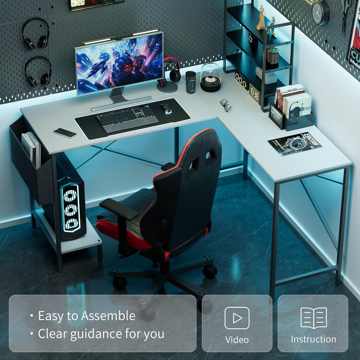 Simple Deluxe Home Office Desks Home Office Desks