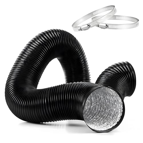 iPower Non-Insulated Flex Air Aluminum Ducting Dryer Vent Hose