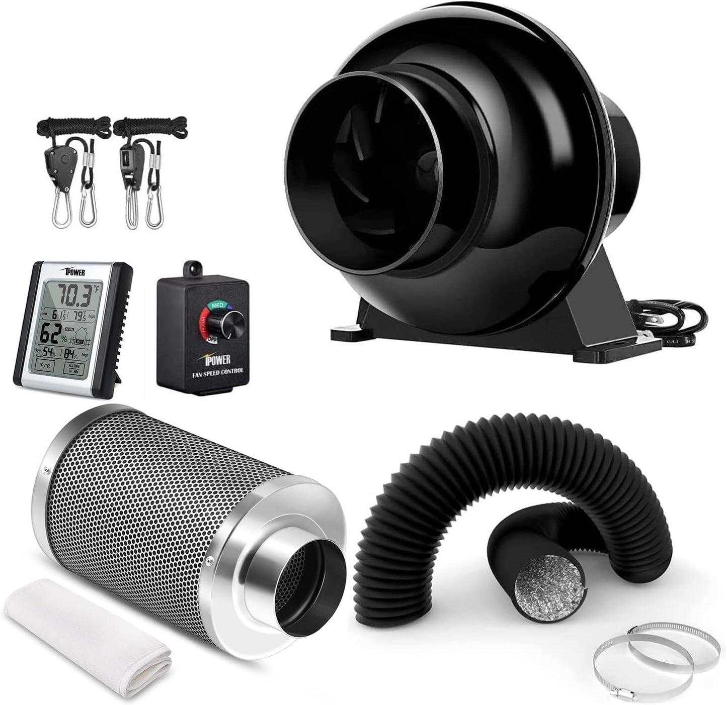 iPower Duct Exhaust Fan