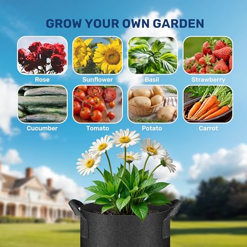 YSSOA 300G Reusable Breathable Gardening Pots